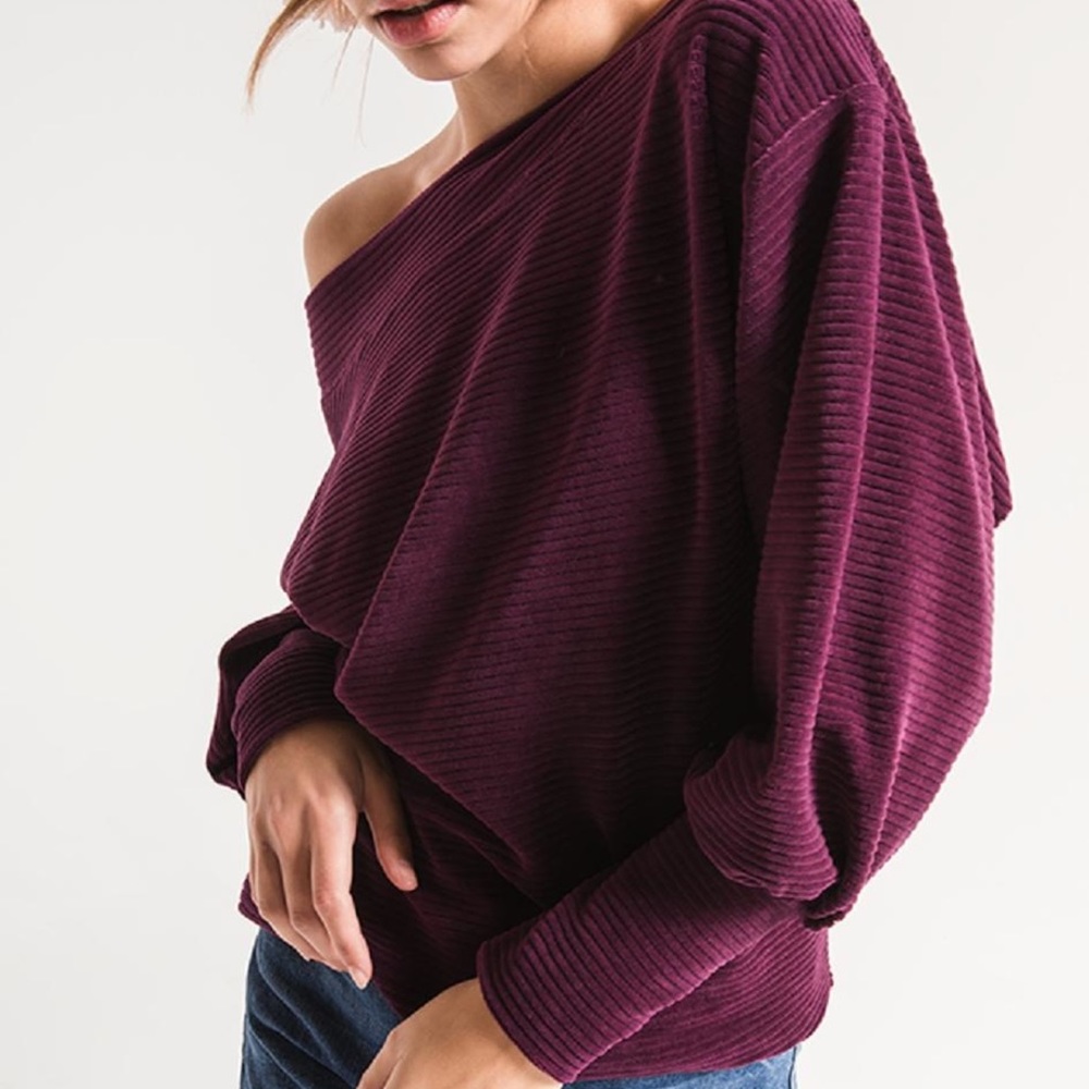 Black Swan Corduroy Top